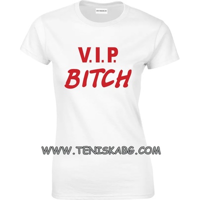 Fruit of the Loom Тениска с надпис - VIP Bitch1
