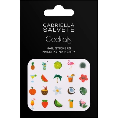 Gabriella Salvete Cocktails Nail Stickers от Gabriella Salvete за Жени Декорации за нокти