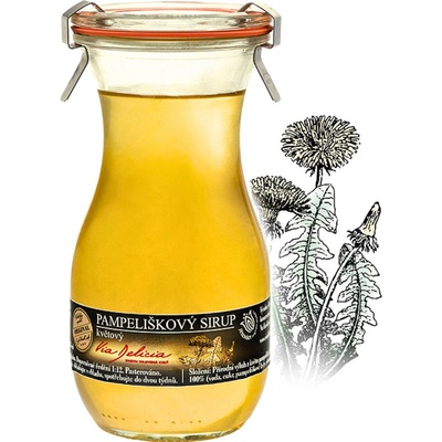 Via Delicia Pampeliškový sirup 265 ml