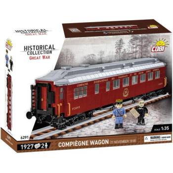 COBI Compiegne вагон (Wagon de l'Armistice), 1: 35, 1945 k, 2 f