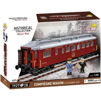 COBI Compiegne вагон (Wagon de l'Armistice), 1: 35, 1945 k, 2 f