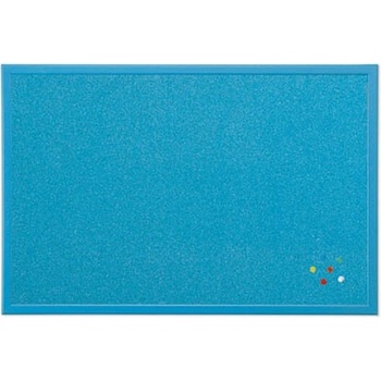 Bi-Office 20x24 см синя табела от корк с рамка P8120-0159 (P8120-0159)