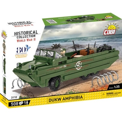 COBI 3110 II WW DUKW Amphibia D-DAY, 1:35, 508 k, 1 f