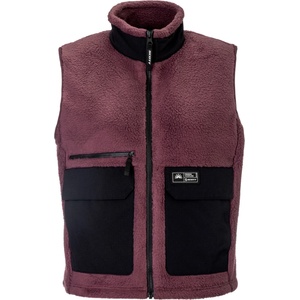 Scott Дамски поларен елек Scott Women's Vest Escape Heritage Pile Fleece vest - Cocoa Red / Black - размер XS (132-1797-0211)