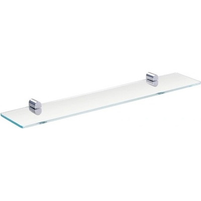 Bemeta ORGANIC sklenená polička 60 cm 60 x 4 x 11,6 cm chróm 157102241