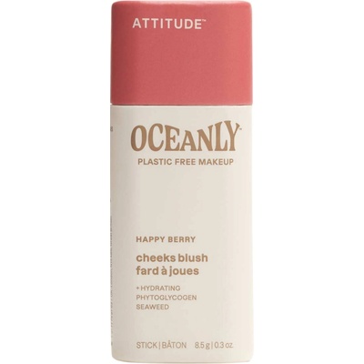Attitude Oceanly Tuhá krémová lícenka Happy Berry 8,5 g