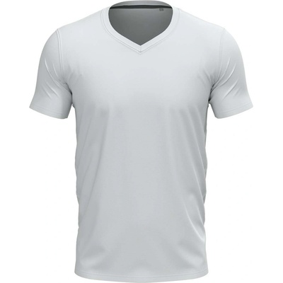 Stedman stretch-t v-neck st9610 / Мъжка еластична тениска с v-образно деколте - бяла xl (st9610whixl)