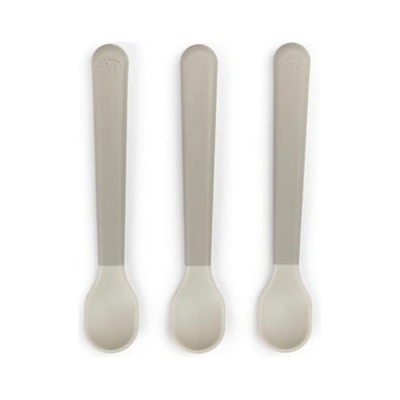 Done by Deer™ dětská lžička Foodie Easy grip 3 pack sand