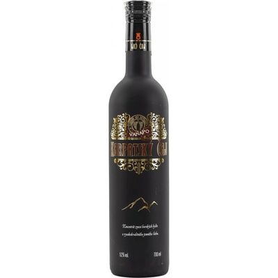 Vanapo Karpatský čaj 52% 0,7 l (čistá fľaša)
