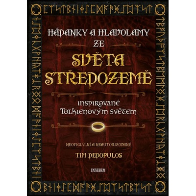Hádanky a hlavolamy ze světa Středozemě - Dedopulos Tim