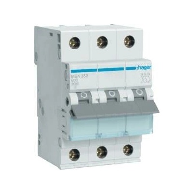 Hager Electro 3p B 32A 6kA MBN332