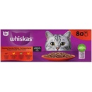Krmivo pre mačky Whiskas klasický výběr ve šťávě pro dospělé kočky 80 x 85 g