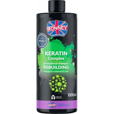 Ronney Shampoo Keratin Complex Rebuilding Therapy 1000 ml