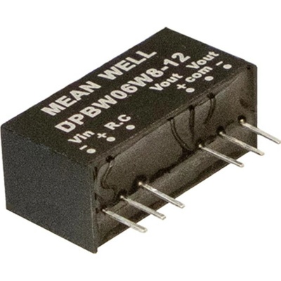 MEAN WELL DPBW06W8-12 DC / DC menič napätia 0.250 A 6 W
