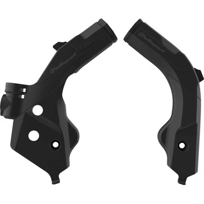 Polisport 8470700001 kryty rámu čierna HUSQVARNA FC/TC 19-22 TE/FE 20-23