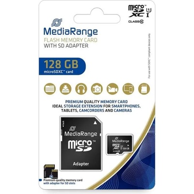 MediaRange microSDXC 128GB C10/UHS-I (MR945)