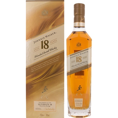 Johnnie Walker Ultimate 18y 40% 0,7 l (čistá fľaša)