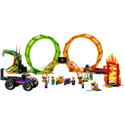 LEGO® City 60339 Kaskadérska dvojitá slučka