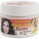 Bione BIO Keratin + argánový olej Krémová vlasová maska 260 ml