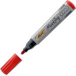 BIC Маркер перманентен bic 2000 объл Червен