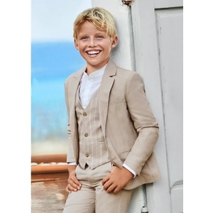Mayoral Ленено сако natural suiting кокос за момче Mayoral
