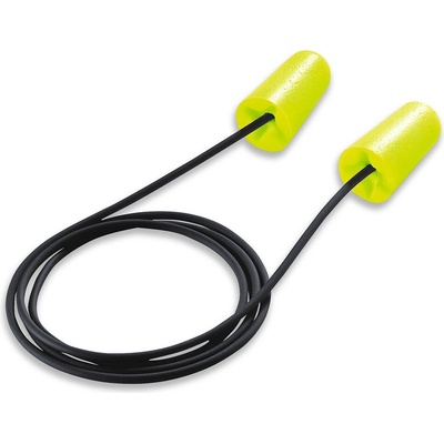 uvex x-fit, Zátky do uší so šnúrkou, SNR 37, limetková, BJ 100 párov