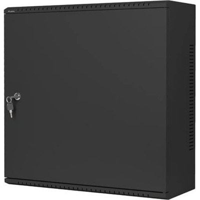 Комуникационен шкаф Lanberg WAF1-5203-06-00B, 19", 3U, 54 x 20 x 54 cm, товароносимост до 60кг, черен (WAF1-5203-06-00B)