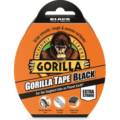 Gorilla Tape Extra silná lepiaca páska 11 m x 48 mm čierna