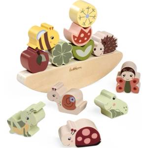 Eichhorn Дървена игра за баланс Eichhorn 100006815 Bee Happy, 13 части