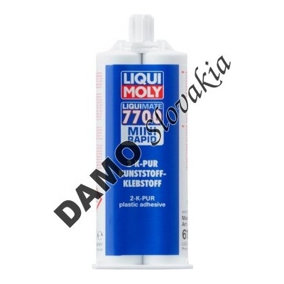 LIQUI MOLY 6126 LIQUIMATE 7700 MINI RAPID, lepidlo na plasty - 50ml