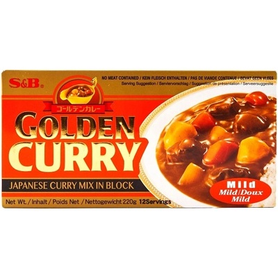 S&B Omáčka Golden Curry jemná 220 g