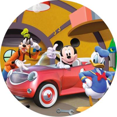 1x Mickey Mouse – Auto – jedlý papír na dort – Hledejceny.cz
