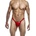 Мъжки прашки, секси и комфортни, размер L - MOB Thong Red (D-243450)