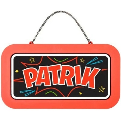Albi Neonová cedulka se jménem - Patrik NEO