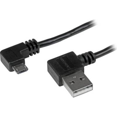 StarTech USB2AUB2RA1M Micro-USB with Right-Angled Connectors 1m