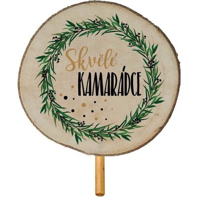 Zapichovátko ke květině skvělé kamarádce 30 cm