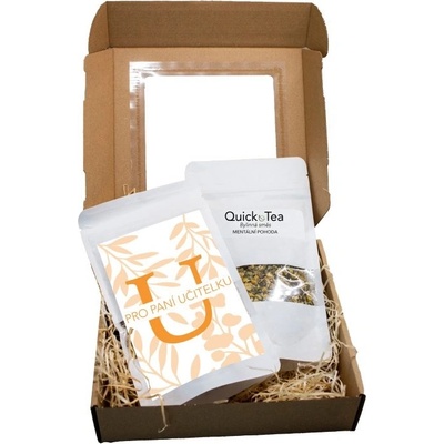 QuickTea Dárkové balení Pro paní učitelku 2 x 50 g