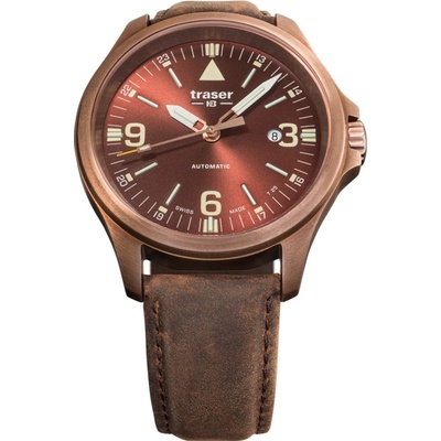 Traser P67 Officer Pro Automatic Bronze Brown kůže