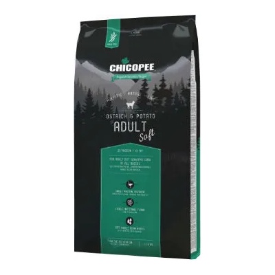 Chicopee Holistic Nature Soft - щраусово месо и картофи 0903081 - 2 кг