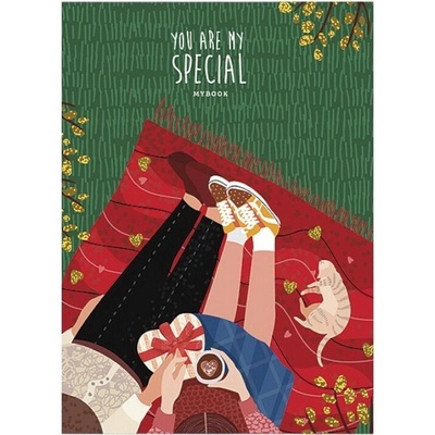 SHKOLYARYK Sešit A5 Twin Book Special linkovaný čistý 2x