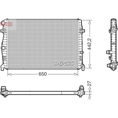 Chladič, chlazení motoru DENSO DRM32058