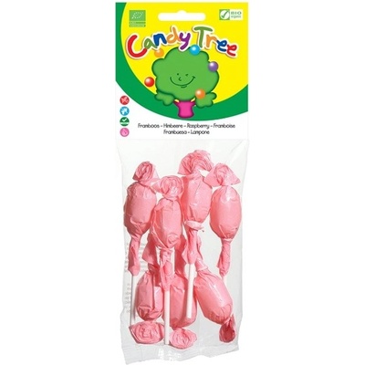 Candy Tree Bio Lízátka malina 7 x 10 g