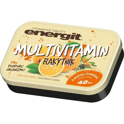 Energit Multivitamín pomaranč 42 ks