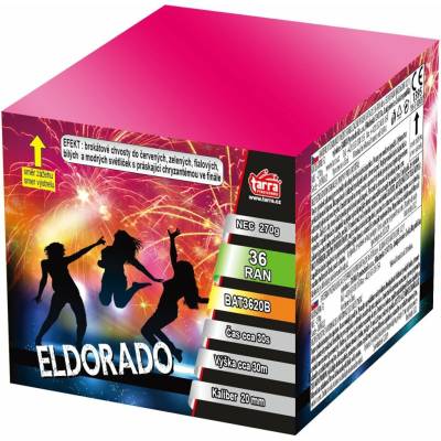 Ohňostroj Baterie výmetnic ELDORADO 36 ran 12 1 BAT3620B