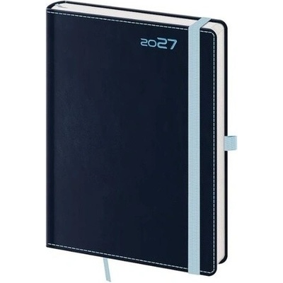 Helma A5 Týdenní 2027 Double Blue