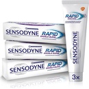 Sensodyne Zubní pasta Rapid 75 ml 3 ks