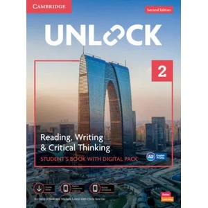 Unlock Level 2 Reading, Writing and Critical Thinking Student's Book with Digital Pack | Richard O'Neill, Michele Lewis (ISBN: 9781009031394)