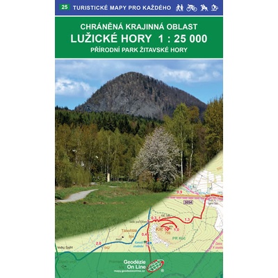 Lužické hory, Žitavské hory 1:25T /25 Turistické mapy pro každého
