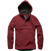 Vintage Industries Shooter Anorak prechodná bunda burgundy bordová