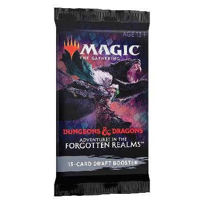 Wizards of the Coast Magic the Gathering Adventures in the Forgotten Realms Draft Booster